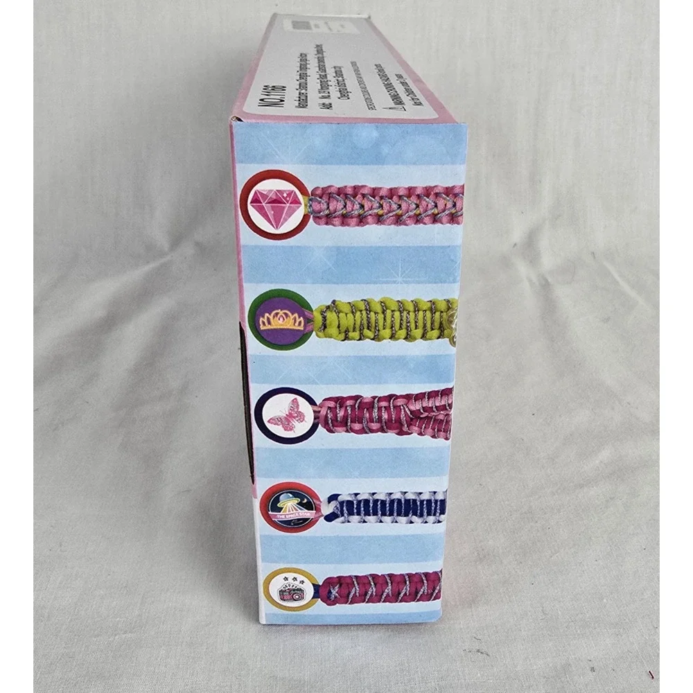 Onwoli Braiding Friendship Bracelet Making Kit Pink Colorful 189 Pieces NIB
